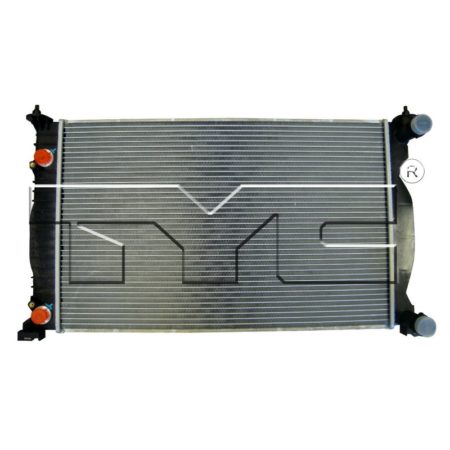 Radiator assembly w/2.0L engine; w/auto trans; Generation 3 - AUDI S4 2005-2008