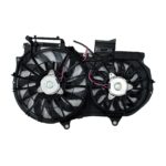 Radiator cooling fan assy 3.0L; Dual Fan Assy - AUDI A4 2002-2005
