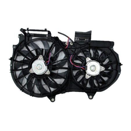 Radiator cooling fan assy 3.0L; Dual Fan Assy - AUDI A4 2002-2005