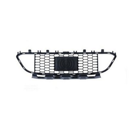 Front bumper grille F30; M SPORT; w/Active Cruise Control; Center Grille - BMW 340i 2016-2018