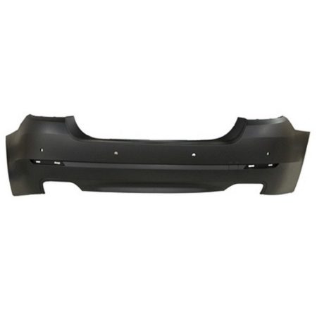 Rear bumper cover F10; Sedan; w/o M Pkg; w/Park Distance Control; prime - BMW 550i 2011-2013