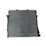 Radiator assembly w/6 cyl engine; w/auto trans - BMW X5 2000-2006