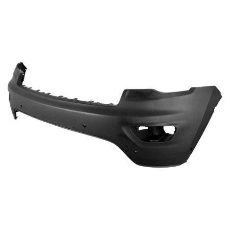 Front bumper cover upper LAREDO|LIMITED|OVERLAND; w/o Adv Park; w/Park Assist; prime - JEEP GRAND CHEROKEE 2016-2021