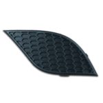 Left Front bumper insert SUMMIT; Tow Hook Opening Cover; Code MF1; Honeycomb; Black - JEEP GRAND CHEROKEE 2014-2016