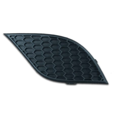 Left Front bumper insert SUMMIT; Tow Hook Opening Cover; Code MF1; Honeycomb; Black - JEEP GRAND CHEROKEE 2014-2016