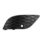 Right Front bumper insert SUMMIT; w/Advanced Park Assist; Outer Grille; Black - JEEP GRAND CHEROKEE 2017-2021