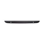 Front bumper molding GT|R/T|SRT; w/Park Assist System; Center Applique; Textured Black - DODGE DURANGO 2018-2020