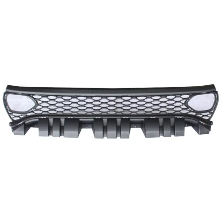 Grille assy SRT|SCAT PACK; w/Grille Intake Bezels; Black; w/Chrome Surround - DODGE CHARGER 2019-2019