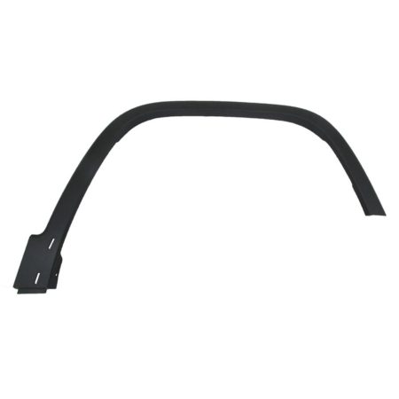 Right Front wheel opening molding w/Jeep Active Drive II; Textured - JEEP CHEROKEE 2014-2018