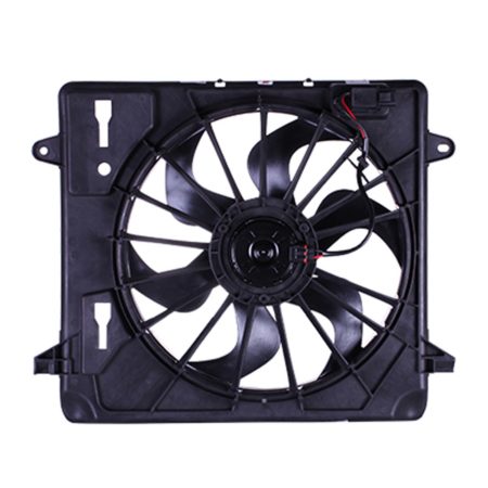 Radiator cooling fan assy Motor/Blade/Shroud Assy - JEEP WRANGLER 2007-2011
