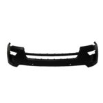 Front bumper cover upper w/Active Park Assist; w/Parking Aid; w/Tow Hook; prime - FORD EXPLORER 2018-2019