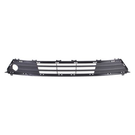 Front bumper grille Exc SPORT; w/Immersion Heater; Textured Black - FORD FUSION 2017-2018