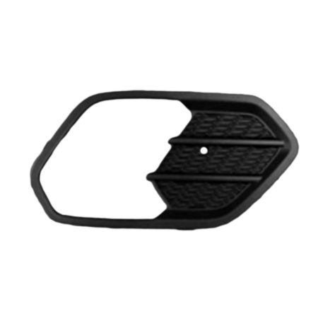 Right Front bumper insert w/o Sport Appearance Pkg; w/Fog Lamps; Outer Grille; Carbon Black - FORD ESCAPE 2017-2019