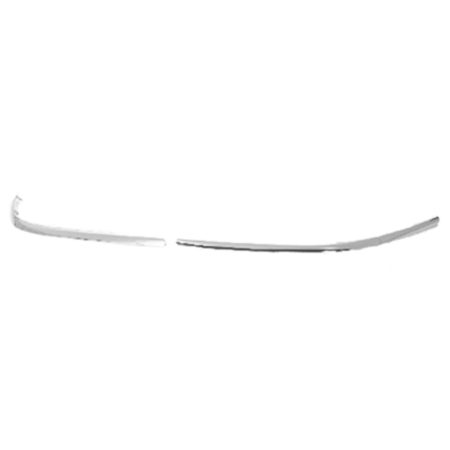 Right Front bumper impact strip bright - LINCOLN TOWN CAR 1998-2002