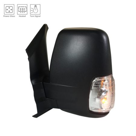 Left Mirror outside rear view Power; Heated; Short Arm; Low Roof - FORD TRANSIT-150 2020-2021