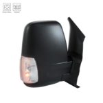 Right Mirror outside rear view Power; Heated; Power Fold; Short Arm; Medium/High Roof - FORD TRANSIT-150 2020-2021