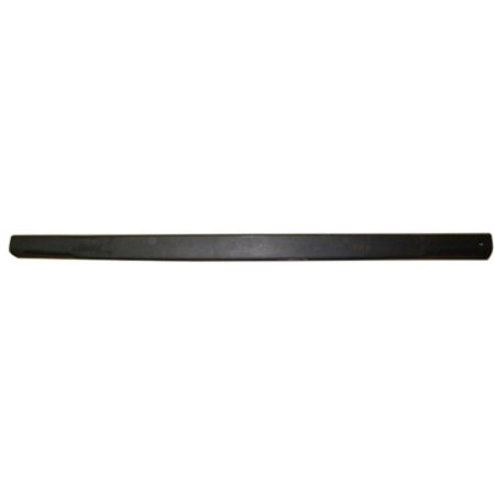 Rear gate molding w/o Integrated Step; Black - FORD F-350 SUPER DUTY 2007-2016