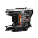 Left Headlamp assy composite CREW CAB|EXTENDED CAB; Halogen; w/Sport Appearance Pkg; From 12-17-17 - FORD F-150 2018-2020
