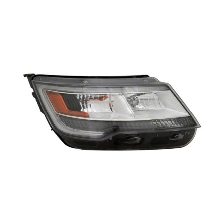Right Headlamp lens/housing BASE; HID - FORD EXPLORER 2016-2018