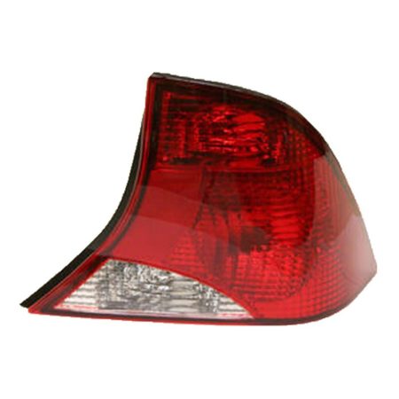 Right Taillamp assy 4dr sedan; w/o bulb or socket; w/black housing - FORD FOCUS 2003-2004
