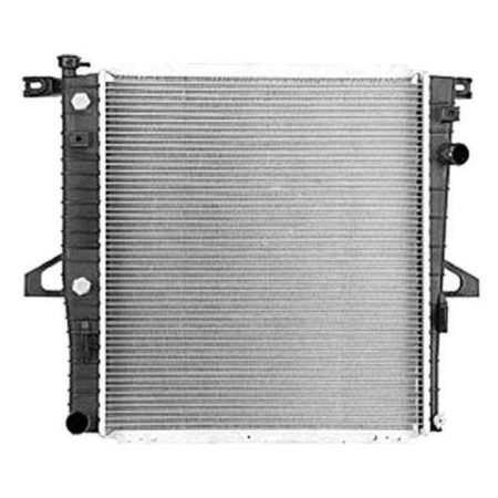 Radiator assembly w/OHV V6 engine; w/auto trans - FORD EXPLORER 1998-2001