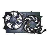 Radiator cooling fan assy w/air conditioning; w/2.3L - FORD FOCUS 2005-2006