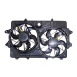 Radiator cooling fan assy 2.3L; Dual Fan Assembly - FORD ESCAPE 2007-2008