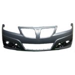 Front bumper cover BASE|GT; w/CTF Pkg; Second Design; w/Molded Fog Lamp Holes - PONTIAC G6 2009-2010