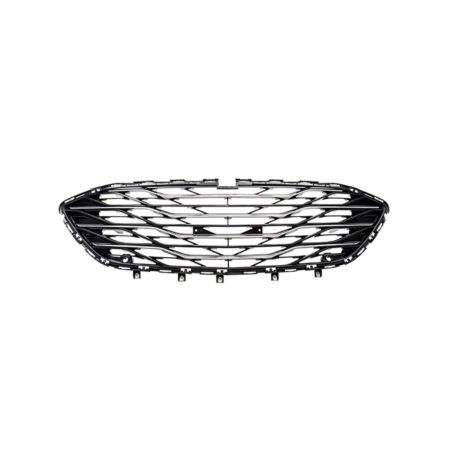 Front bumper grille PREMIER; w/Park Assist System; Black - CHEVROLET MALIBU 2019-2022