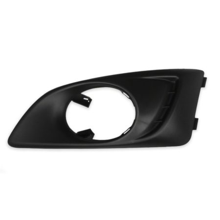Left Front bumper insert all; Fog Lamp Opening Cover; w/Fog Lamps - CHEVROLET SONIC 2012-2016