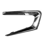 Left Front bumper insert L|LS; Fog Lamp Opening Bezel; Chrome - CHEVROLET MALIBU 2016-2018