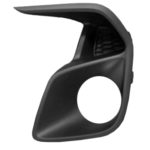 Left Front bumper insert Fog Lamp Bezel; w/Fog Lamps - CHEVROLET SONIC 2017-2020