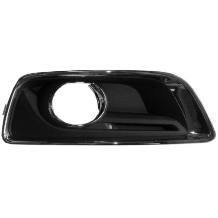 Right Front bumper insert Fog Lamp Bezel; w/Fog Lamps; Chrome - CHEVROLET MALIBU LIMITED 2016-2016