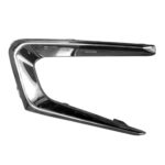 Right Front bumper insert L|LS; Fog Lamp Opening Bezel; Chrome - CHEVROLET MALIBU 2016-2018