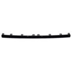 Rear bumper molding Single Exh; Center; Black - GMC TERRAIN 2019-2021