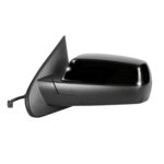 Left Mirror outside rear view Std Type; Power; Heated; w/o Dimming; w/Chrome & PTM Covers - CHEVROLET SILVERADO 1500 2014-2018