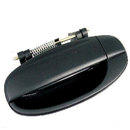 Left Rear door handle outer H/B; Black - CHEVROLET AVEO 2004-2008