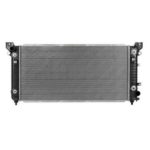 Radiator assembly w/o Towing Pkg; 1st Design - CHEVROLET TAHOE 2015-2016