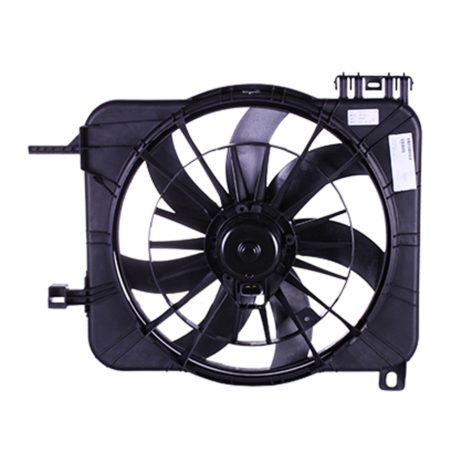 Radiator cooling fan assy includes motor/blade/shroud; w/air cond - PONTIAC SUNFIRE 1995-2005