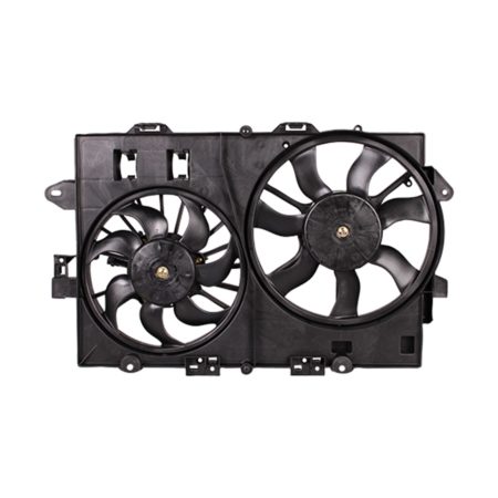Radiator cooling fan assy 3.6L; 1st Design; Motor/Blade/Shroud Assy - PONTIAC TORRENT 2008-2008