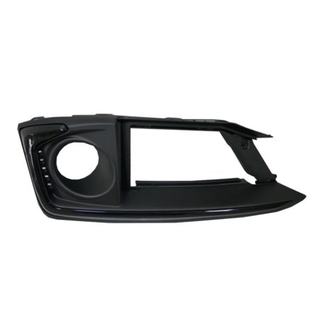 Left Front bumper insert SPORT; Coupe; w/Fog Lamps - HONDA CIVIC 2019-2020