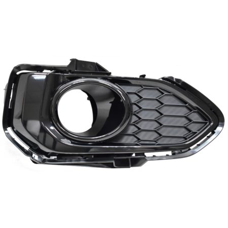 Right Front bumper insert EX|EX-L|SPORT; Fog Lamp Bezel; w/Fog Lamps - HONDA FIT 2018-2020