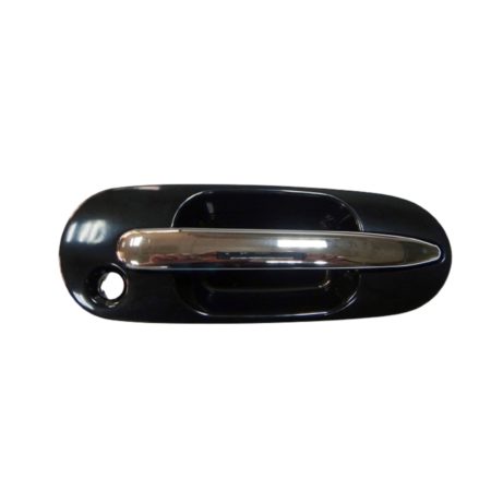Right Front door handle outer LX; Black/Chrome - HONDA CR-V 1997-2001