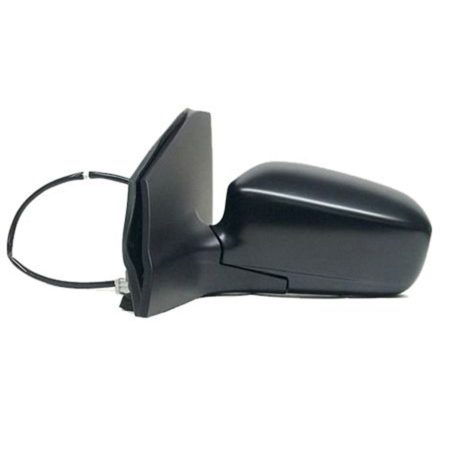 Left Mirror outside rear view H/B; Power; Foldaway; Black; Code B92P; Textured Black - HONDA CIVIC 2002-2005