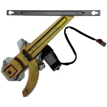 Left Rear door glass regulator Sedan; Power; Regulator & Motor Assy - HONDA ACCORD 1998-2002