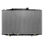 Radiator assembly 4dr sedan; w/4 cyl engine; w/auto trans; Denso design; w/Calif emissions - HONDA ACCORD 2005-2007
