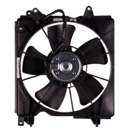 Radiator cooling fan assy 1.8L|2.4L; LH; Denso Brand; Motor/Blade/Shroud Assy - HONDA CIVIC 2012-2015