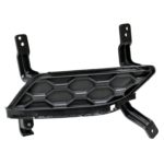 Right Front bumper insert SE; Fog Lamp Opening Cover; w/o Fog Lamps - HYUNDAI SANTA FE 2019-2020