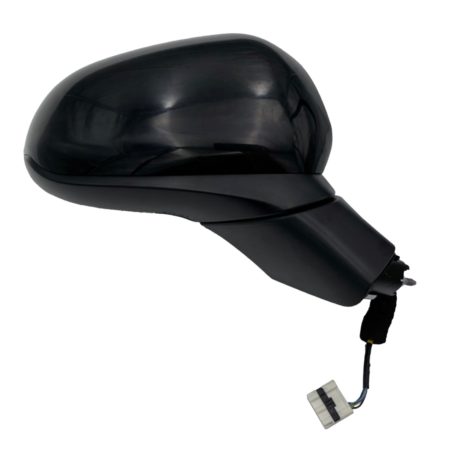 Right Mirror outside rear view Non-Heated; Textured Black - HYUNDAI SANTA FE 2019-2020