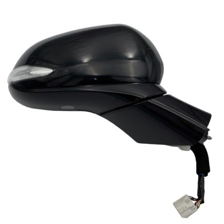 Right Mirror outside rear view Heated; w/Signal Lamp; w/o Side View Camera; Textured Black - HYUNDAI SANTA FE 2019-2020